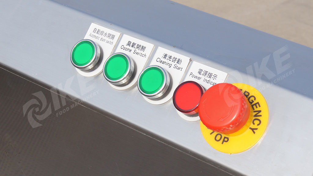 DS-WB055 Lavadora automática vegetal de la fábrica con función del antivirus del ozono