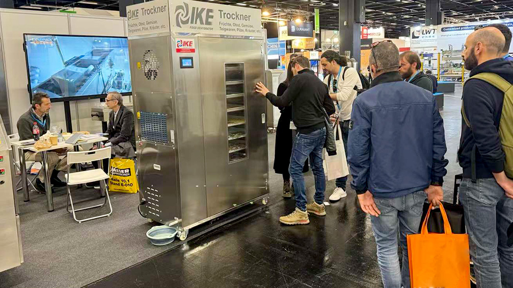 Maquinaria IKE en la Exposición de Maquinaria Alimentaria de Alemania