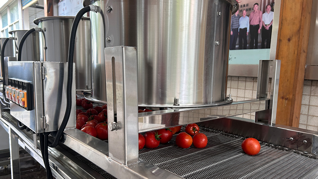 Cliente tailandés visita la fábrica de IKE para inspeccionar la máquina de lavado de frutas y verduras