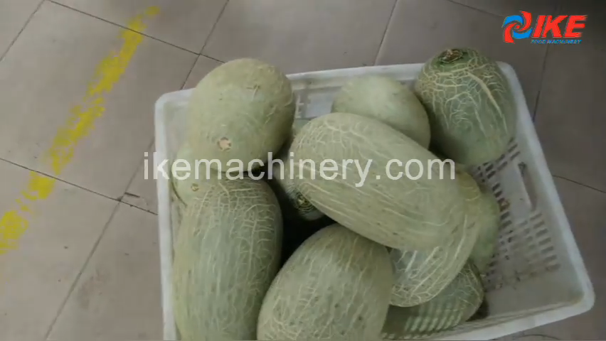 La forma más rápida de pelar melón
