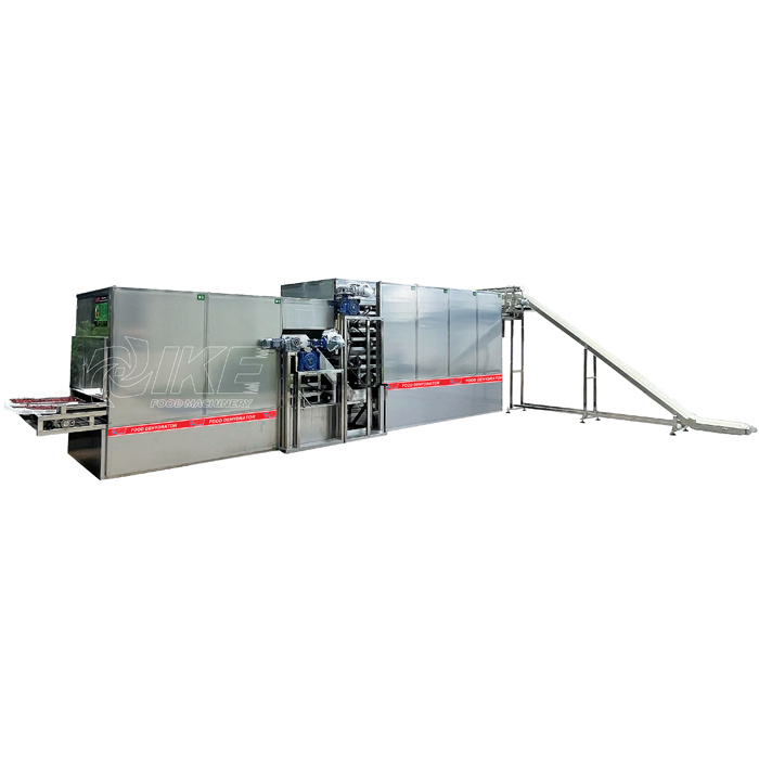 Maquinaria de secado de alimentos con transportador de grado industrial