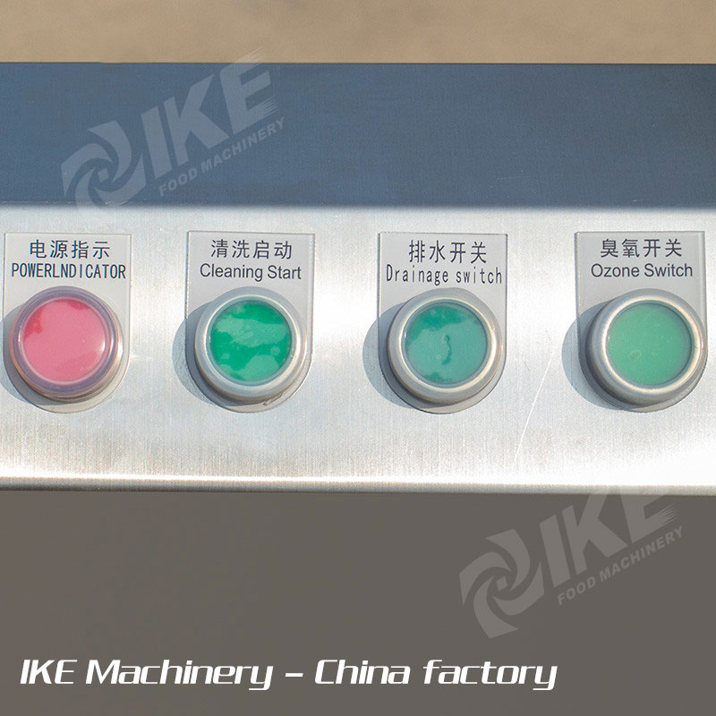 KT-WB100 Lavadora automática vegetal de la fábrica con función del antivirus del ozono